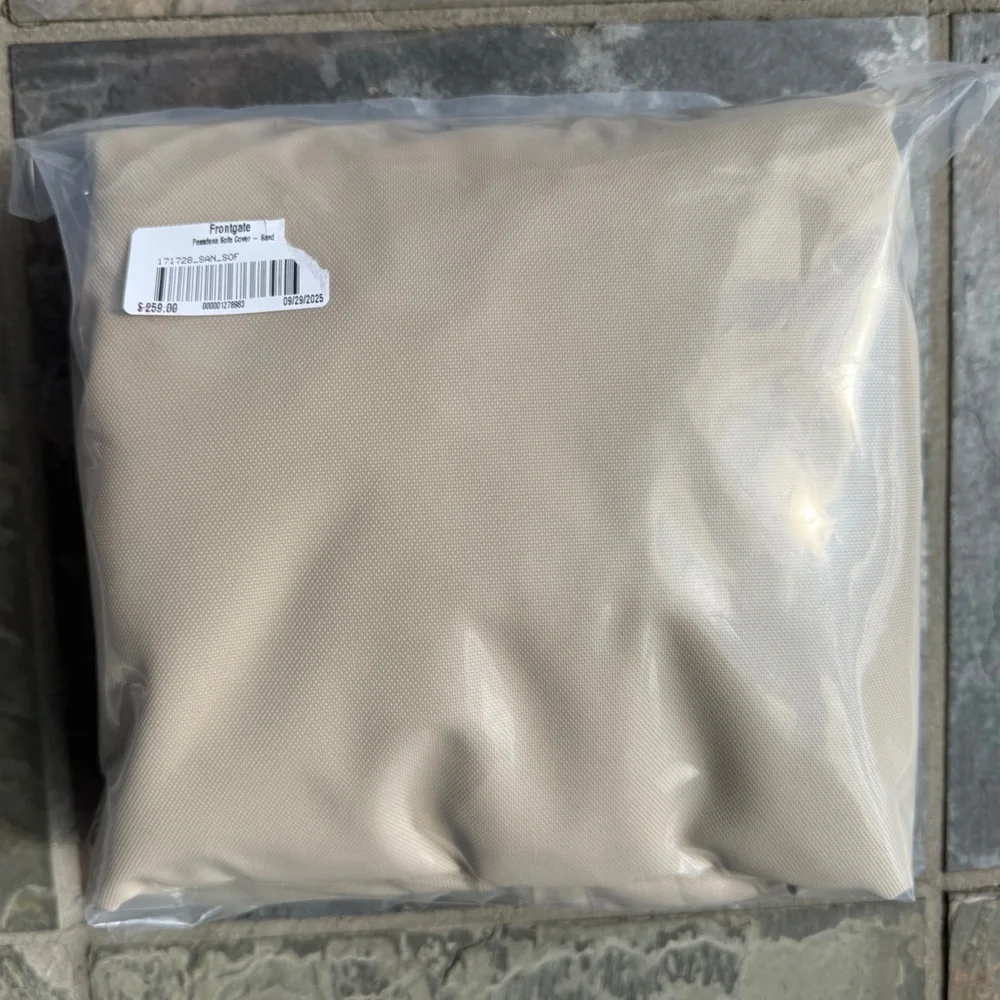 Frontgate Pasadena Sofa Cover - Sand - NWT